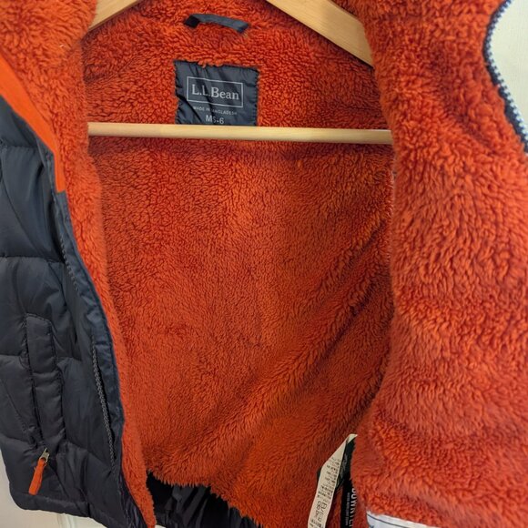 L.L. Bean fleece lined puffer vest - Picture 2 of 3